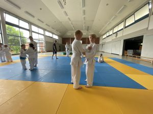 Judotraining mit Anfängern
