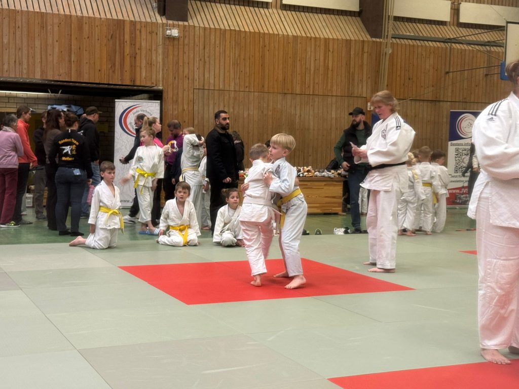 Nachwuchsjudoka HSV Stöckte beim Judo Wettkampf