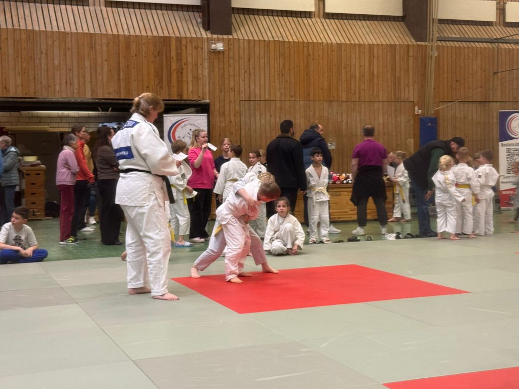 Nachwuchsjudoka HSV Stöckte beim Judo Wettkampf